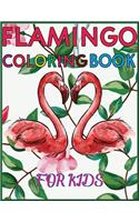 Flamingo Coloring Book For Kids