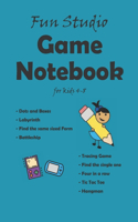 Game notebook for kids 4-8