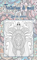 Tartaruga di mare - Libro da colorare