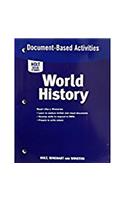 World History Full Survey: Document-Based Activities for World History