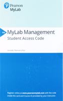 2019 Mylab Management with Pearson Etext -- Access Card -- For Fundamentals of Human Resource Management