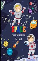 Space Coloring Book For Kids