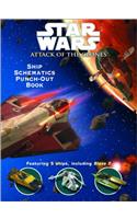 Star Wars: Attack of the Clones Ship Schematics Punch Out Book (A Punch & Play Book)