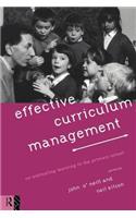 Effective Curriculum Management