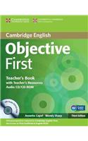 Objective First Teacher's Book with Teacher's Resources Audio CD/CD-ROM