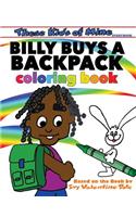 Billy Buys A Backpack Coloring Book