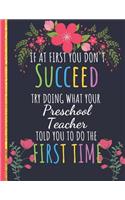 Try Doing What Your Preschool Teacher Told You To Do The First Time