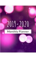 2019-2020 Monthly Planner: Two Year 24 Month Calendar Planner January 2019 to December 2020 Academic Agenda Schedule Organizer Notebook (Volume 7)