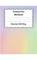 Composition Notebook Cursive