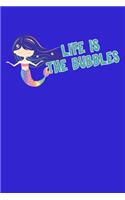 Life Is The Bubbles: Comic Book Notebook Paper