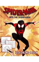 Spider-man Into The Spider-Verse Coloring Book