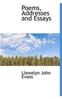 Poems, Addresses and Essays
