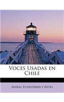Voces Usadas en Chile