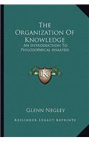 The Organization Of Knowledge
