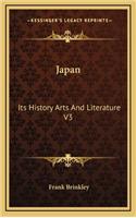 Japan: Its History Arts And Literature V3