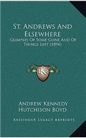 St. Andrews and Elsewhere