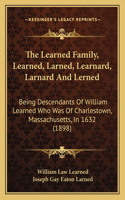 Learned Family, Learned, Larned, Learnard, Larnard And Lerned