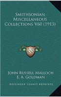 Smithsonian Miscellaneous Collections V60 (1913)