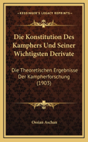 Die Konstitution Des Kamphers Und Seiner Wichtigsten Derivate