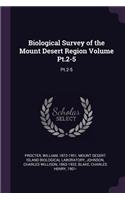 Biological Survey of the Mount Desert Region Volume Pt.2-5