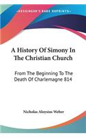 History Of Simony In The Christian Church
