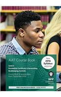 AAT Bookkeeping Controls: Coursebook