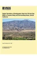 Digital Tabulation of Stratigraphic Data from Oil And Gas Wells in Cuyama Valley and Surrounding Areas, Central California