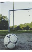 Soccer Ball and Goal Journal: 150 Page Lined Notebook/Diary