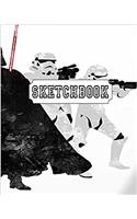 Star Wars Sketchbook: Blank Paper for Drawing, Doodling or Sketching: 1