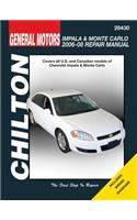 General Motors Chevrolet Impala & Monte Carlo 2006-08 Repair Manaul