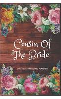 cousin Of The Bride guest list wedding planner