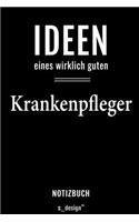 Notizbuch für Krankenpfleger: Originelle Geschenk-Idee [120 Seiten liniertes blanko Papier]