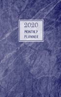 2020 Monthly Planner: Portable. Month on 2 pages followed by six Notes pages. Monthly layout Includes To-do section. 8.5"x 5.5". Fits in purse. (Half Letter size). (Water