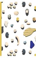 2020 Planner: A Week to View Diary and Organiser - Monday Start with Beachcombing Sea Shells Cover Art