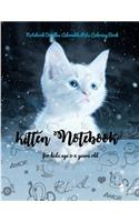 Notebook for kids age 2-6 years old