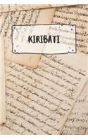 Kiribati: Ruled Travel Diary Notebook or Journey Journal - Lined Trip Pocketbook for Men and Women with Lines