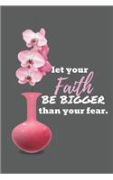 Let Your Faith Be Bigger Than Your Fear