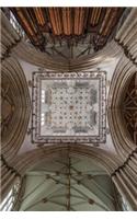 Ceiling at Church of Saint Peter in York Minster Cathedral Journal: Take Notes, Write Down Memories in this 150 Page Lined Journal