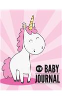 New Baby Journal: Horse Design Log Book for Baby Activity: Eat, Sleep and Poop and Record Baby Immunizations and Medication