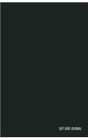 Dot Grid Journal: Dark Jungle Green Dotted Petite Notebook