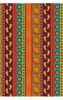 Bullet Journal Notebook Tribal Pattern 5