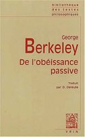 George Berkeley: de l'Obeissance Passive: (Bibliotheque Des Textes Philosophiques - Poche)