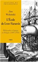 L'Ecole de Lvov-Varsovie