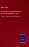 orientalischen Handschriften der herzoglichen Bibliothek zu Gotha