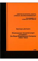 Shakespeare-Inszenierungen in England- Die «Royal Shakespeare Company» (1960-1982)