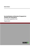 Der Schriftsteller als filmischer Protagonist im Zeitalter der Postmoderne