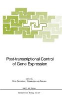 Post-Transcriptional Control of Gene Expression