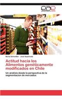 Actitud Hacia Los Alimentos Geneticamente Modificados En Chile