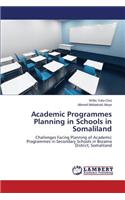 Academic Programmes Planning in Schools in Somaliland