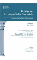 Beitrage Zur Rechtsgeschichte Osterreichs 8. Jahrgang Heft 1/2019